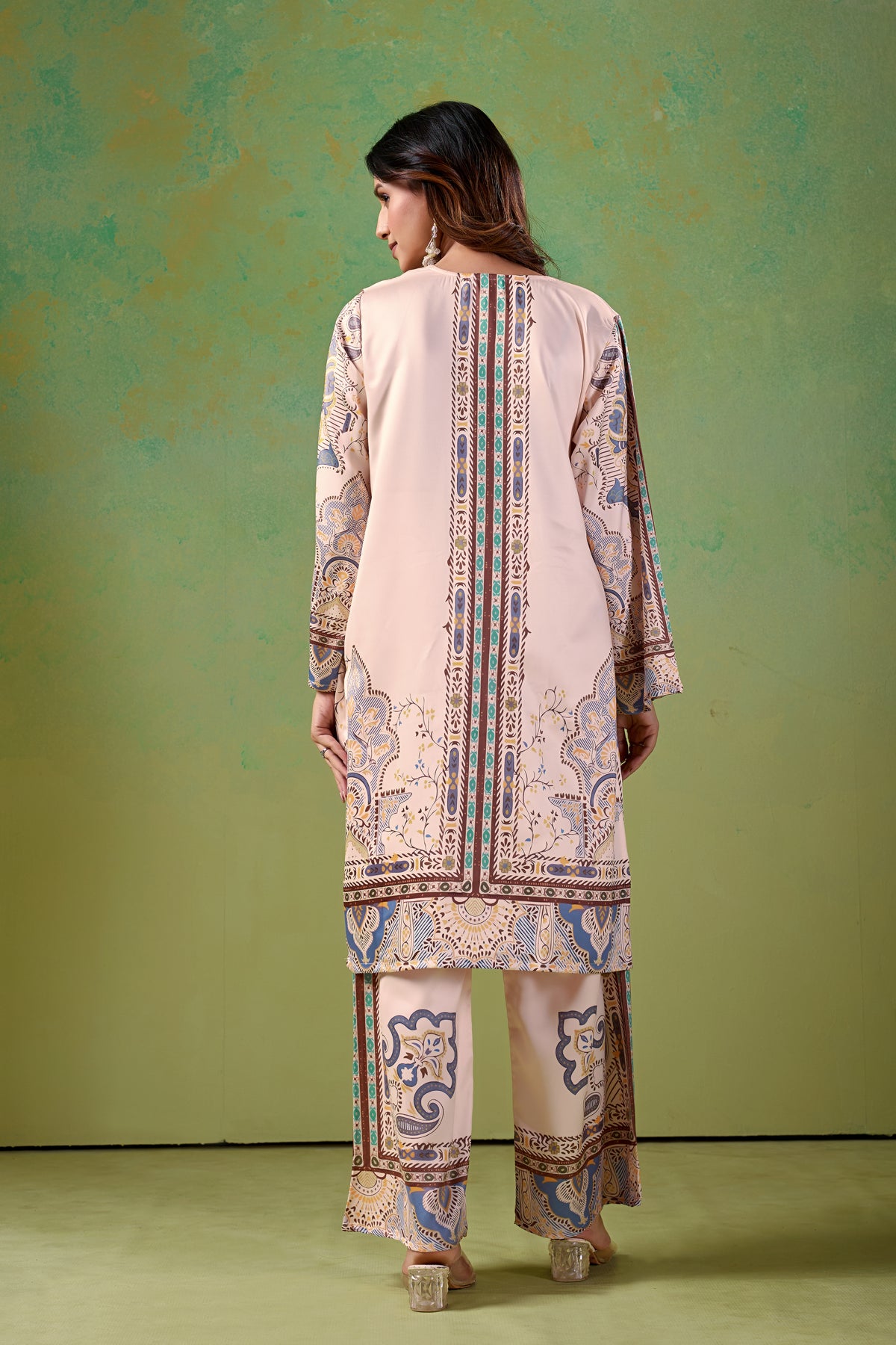 Blush Beige Turkish  Co - Ord Set #1941
