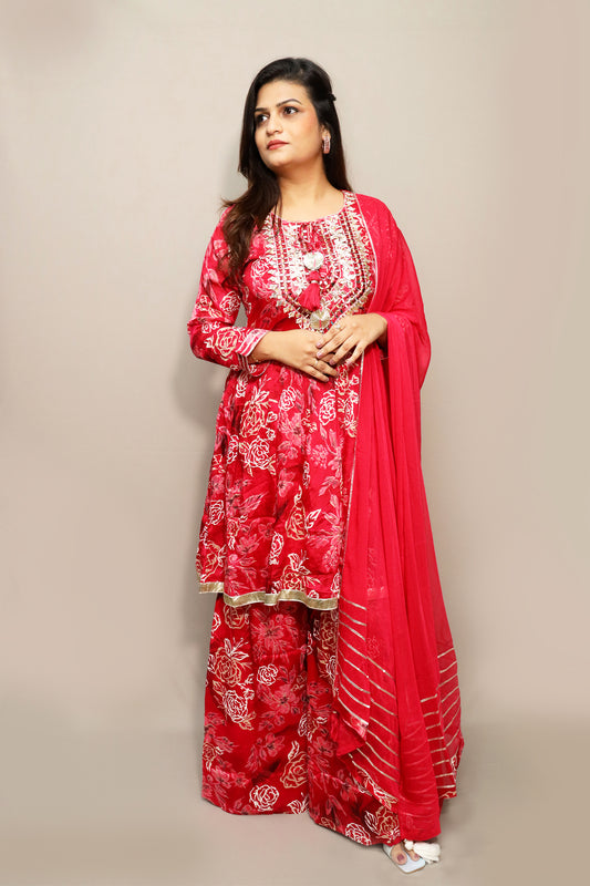 Pure Chinon Gotta Sharara Set
