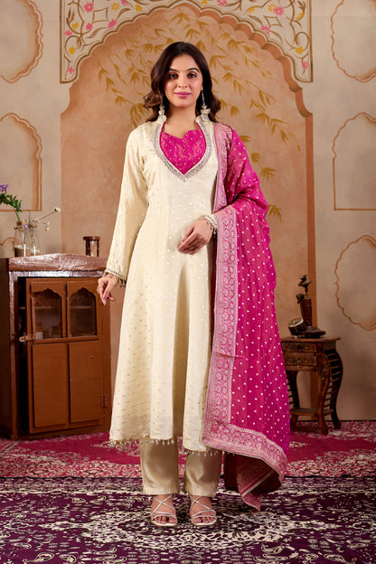 Off White Pink Tissue Shimmer #1932