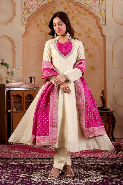 Off White Pink Tissue Shimmer #1932